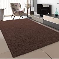 Los mejores  - SANAT Alfombra- Polipropileno- 60 x 110 cm- Color marrón Oscuro